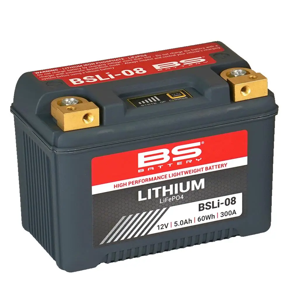 BS Battery Motosiklet Aküsü BSLI-08 Lithium-Ion 360108