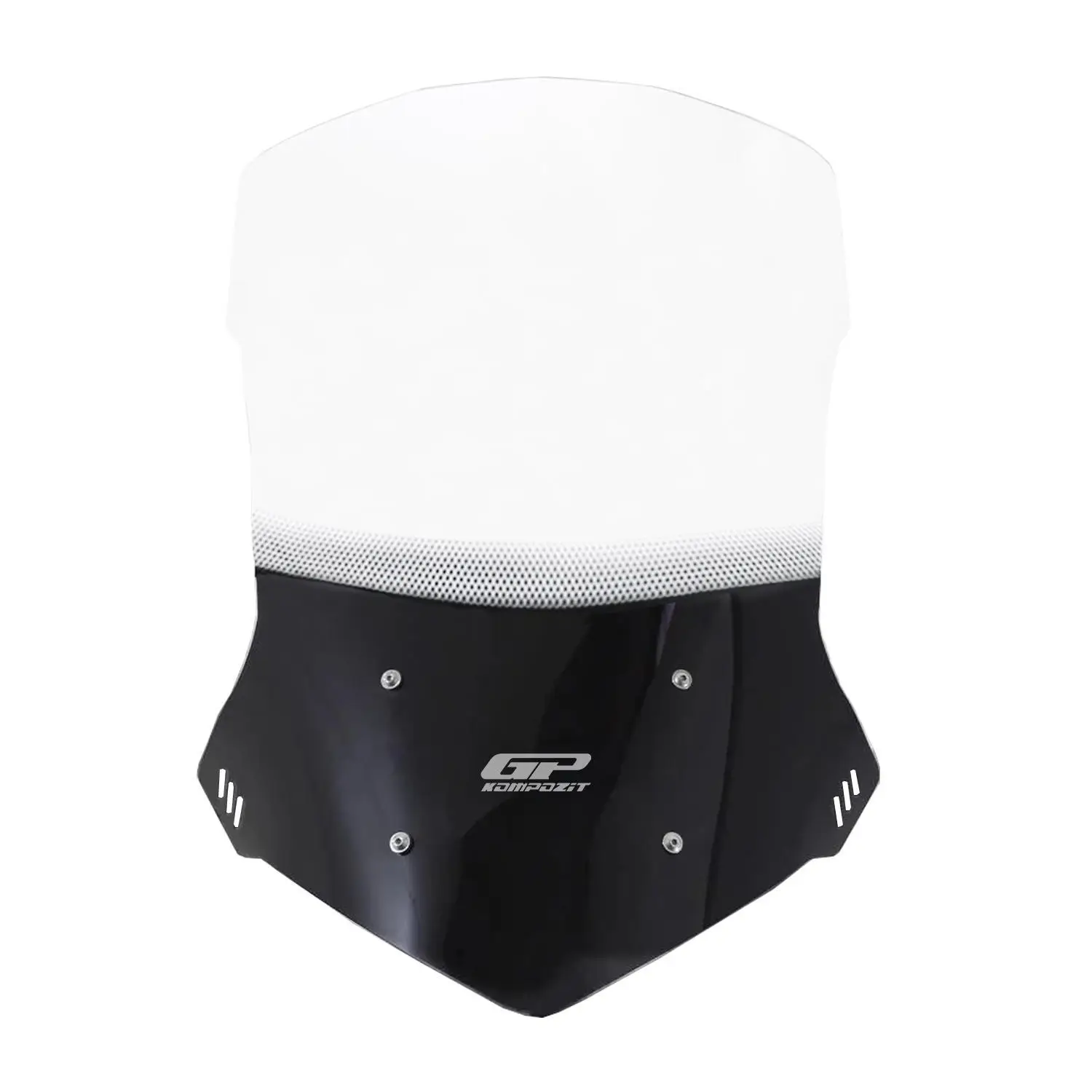 GP Kompozit Honda NC 700 X / NC 750 X 2016-2020 Uyumlu Baskılı Tur Camı Şeffaf