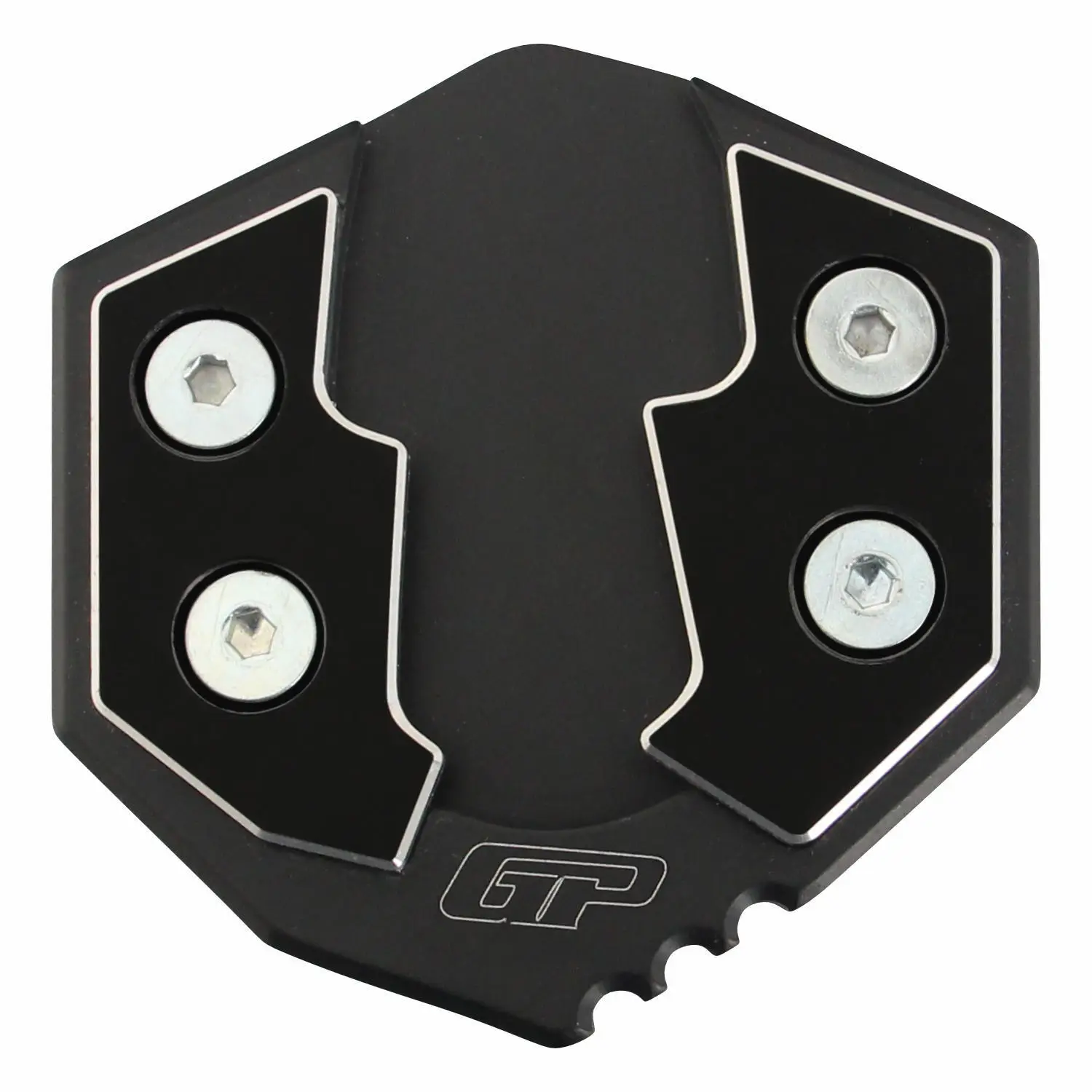 GP Kompozit Honda ADV 350 2023-2026 Uyumlu Ayak Genişletme Siyah