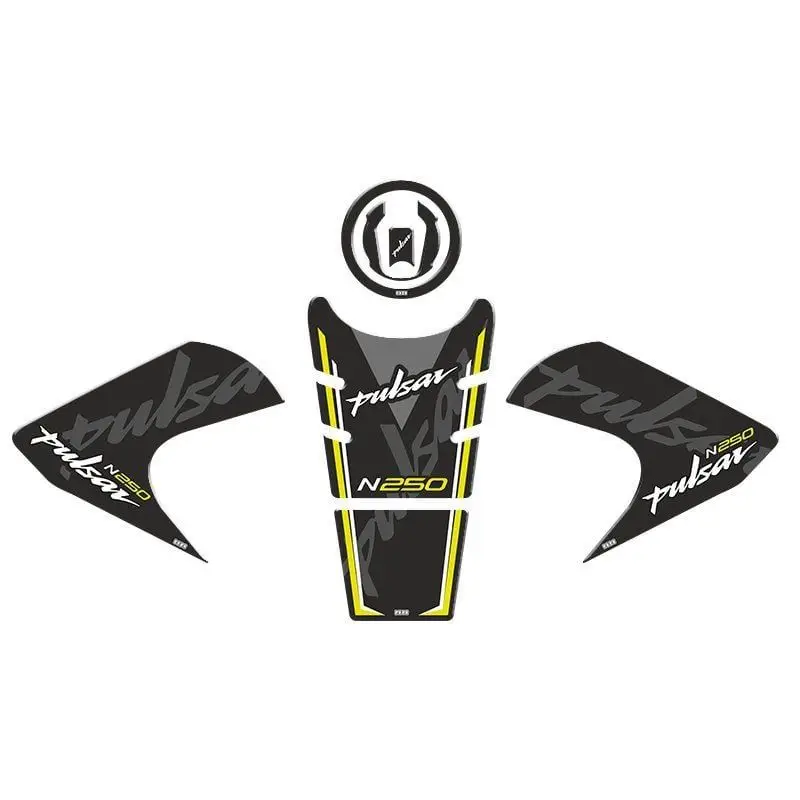 PULSAR N250 2022 - 2023 UYUMLU TANK PAD SARI