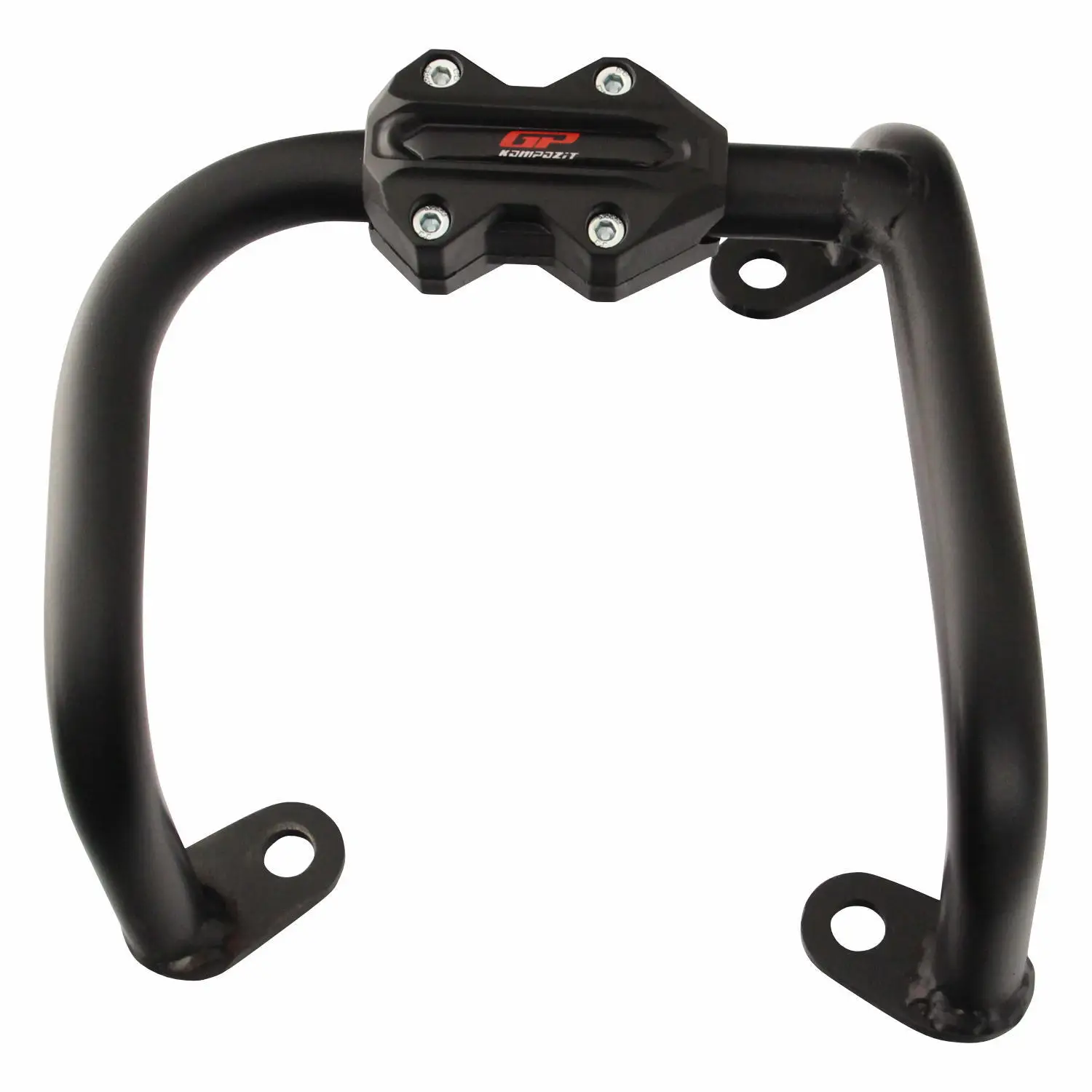 GP Kompozit Yamaha NMAX 125 / 155 2021-2026 Uyumlu Egzoz Koruma Demiri Siyah